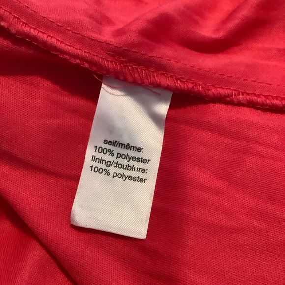 Maurices Magenta Strapless Knee Lnth Lace Dress 2X - Picture 7 of 8